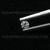 Natural Diamond 2.4mm Round Brilliant Full Cut DEF Color VVS Clarity White Loose Diamonds
