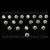 Natural Diamond 2.9mm Round Brilliant Full Cut VVS Clarity DEF Color White Loose Diamonds