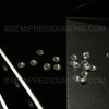 Genuine Diamonds 2.6 mm Round DEF Color Brilliant Excellent Cut VVS Clarity Wholesale Lot