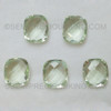 Natural  2.54 Carats Cushion Briolette Cut Green Amethyst 9x8mm Exceptional Quality Pale Green Color Feb Birthstone