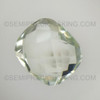 Natural Green Amethyst Exceptional Quality  2.54 Carats Cushion Briolette Cut 9x8mm Pale Green Color