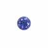 Natural Tanzanite 3mm Round Facet Cut VS Clarity Fuschia Blue Color December Birthstone Loose Gemstone