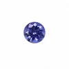 Natural Tanzanite 4x4 mm Round Facet Cut Fuschia Blue Color Very Good Quality VS Clarity December Gemstone