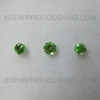 Round Facet Cut Natural Tsavorite Bright Green Color Very Good Quality VS Clarity Green Garnet Gemstone 4.5-5 mm