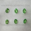 Oval Facet Cut Natural Tsavorite Mint Green Color Very Good Quality VS Clarity Green Garnet Gemstone 6X4 mm