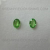 Oval Facet Cut Natural Tsavorite Mint Green Color Very Good Quality VS Clarity Green Garnet Gemstone 7X5 mm