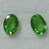 Natural Tsavorite Oval Facet Cut 7X5mm Kelly Green Color VVS Clarity Green Garnet Loose Gemstone