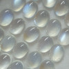 Blue Moonstone 9x7 mm Oval Cabochon Cut Rainbow Sheen Color Excellent Quality 1.72 Carats VVS Natural Clarity