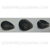 Natural Smoky Quartz 16x12-14x19mm Pear Facet Cut VVS Clarity Excellent Quality Mocha Brown Color Loose Gemstone