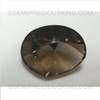 Natural Smoky Quartz Fancy Facet Cut Mocha Brown Color Very Good Quality VS Clarity Loose Gemstone 27x22 mm