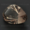 Natural Smoky Quartz 26x19mm Pear Concave Cut RARE Excellent Quality VVS Clarity Mocha Brown Color Loose Gemstone Exclusive Loose Gemstone