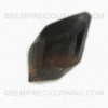 Natural Smoky Quartz 23x13mm Twisted Facet Cut FL Clarity Exceptional Quality Walnut Brown Color Loose Gemstone