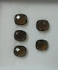 Natural Smoky Quartz Cushion Briolette Cut Mocha Brown Color VS Clarity 9x8mm Loose Gemstone