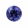 Natural Iolite Round Facet Cut 5X5mm Ultramarine Blue Color VS Clarity Loose Gemstone