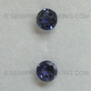 Natural Iolite Round Facet Cut 6X6mm Excellent Quality Ultramarine Blue Color VVS Clarity Cordierite Gemstone