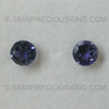 6X6mm Natural Iolite Round Facet Cut Excellent Quality Ultramarine Blue Color VVS Clarity Cordierite Gemstone