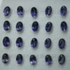 Natural Iolite Oval Facet Cut Excellent Quality Ultramarine Blue Color VVS Clarity Water Sapphire Gemstone 6X4mm