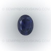 Natural Iolite Oval Facet Cut 9X7mm Excellent Quality Prussian Blue Color VVS Clarity Cordierite Gemstone