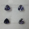 Natural Iolite Trillion Step Cut 7X7mm Very Good Quality Ultramarine Blue Color VS Clarity Cordierite Gemstone
