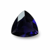 Natural Iolite Trillion Step Cut 9X9mm Prussian Blue Color VVS Clarity Loose Gemstone