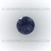 Natural Iolite Round Facet Cut Excellent Quality Zaffre Blue Color VVS Clarity Cordierite Gemstone