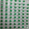 Natural Zambian Emerald 8X6mm Oval Faceted Loose Gemstone May Birthstone