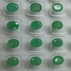 Natural Zambian Emerald 8X6mm Oval Faceted Loose Gemstone May Birthstone