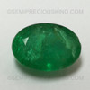 Natural Emerald Oval Facet Cut 11.8X8.4mm Rich Green Color VS Clarity Loose Precious Gemstone
