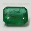 FANCY Zambian Emerald 6.21 Carat Loose Gemstone Octagon Step Cut 12.5X10.3 mm Natural Very Good Quality May Birthstone