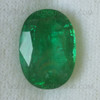 Emerald 4.82 Carat Loose Gemstone Zambian Oval Flower Cut 12.8X9.1 mm Very Good Quality May NATURAL  Birthstone