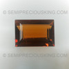 Natural Spessartite Baguette Facet Cut 7X5mm Fire Orange Color VVS Clarity Loose Gemstone