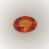 Natural Spessartite Oval Pear Facet Cut 7X5mm Intense Orange Color VS - SI Clarity Loose Gemstone