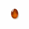 Natural Spessartite Oval Facet Cut 7X5mm Salamander Orange Color VVS - SI Clarity Loose Gemstone