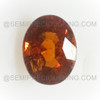 Natural Spessartite 8X6 mm Oval Facet Cut Terracotta Orange Color Excellent Quality VS Clarity Loose Garnet Gemstone