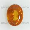 Natural Spessartite 9X7 mm Oval Facet Cut Salamander Orange Color Excellent Quality VS Clarity Garnet Gemstone Jewelry