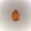 Natural Spessartite 7X5 mm Pears Facet Cut Calypso Orange Color  Orange Garnet Gemstone Jewelry Excellent Quality