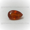 8X5 mm Pears Facet Cut Genuine Spessartite Terracotta Orange Color Exceptional Quality SI Clarity Loose Garnet Gemstone