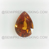 Natural Spessartite 8X6 mm Pears Facet Cut Calypso Orange Color Good Quality VVS Clarity Loose Garnet Gemstone