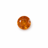 Natural Spessartite Round Facet Cut 4x4mm Calypso Orange Color VS Clarity Loose Gemstone