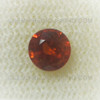 Natural Spessartite 5 mm Round Facet Cut Excellent Quality Terracotta Orange Color VVS Clarity Loose Garnet Gemstone