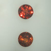 Natural Spessartite 5 mm Round Facet Cut Excellent Quality Fire Orange Color VS Clarity Loose Garnet Gemstone