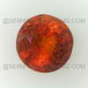 Natural Spessartite 6 mm Round Facet Cut Very Good Quality Terracotta Orange Color VS Clarity Birthstone Gemstone