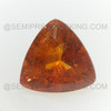 7 mm Natural Spessartite Trillion Facet Cut Intense Orange Color Very Good Quality VVS Clarity Jewelry Garnet Gemstone