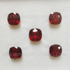 8mm  Natural Ruby Cushion Stepcut Burgundy Color VVS Clarity Africa Loose Gems