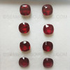 Natural Ruby Cushion Stepcut Pigeon Blood Color VVS Clarity Africa Loose Gems