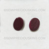 Natural Ruby Burma/Africa 10.5x8.3 mm Oval Facet Cut Burgundy Color VVS Clarity Loose Gemstone