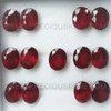 Natural Ruby Africa Oval Facet Cut Burgundy Color VVS Clarity Loose July Birthstone Gemstone