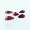 Ruby Pear Facet Cut Burgundy Color SI1 Clarity Africa Loose Precious Gemstone