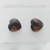 Natural Smoky Quartz 12 mm Heart Mocha Brown Color Excellent Quality VVS Clarity Loose Gemstone