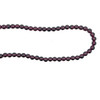 Natural Handmade Necklace Garnet Gemstone Plain Beaded Ball Jewelry